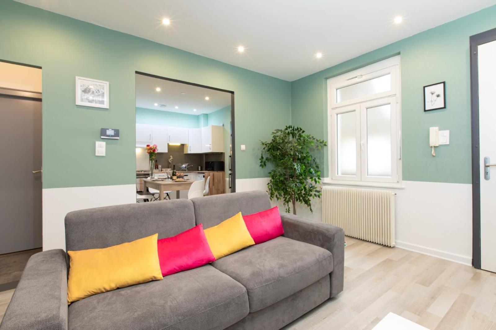 Apartament Evasion St Joseph Odysalis - Lit King Size - Parking - Proche Centre Colmar Zewnętrze zdjęcie